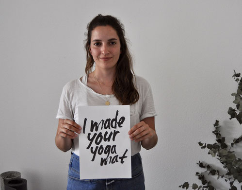 Sophie ist eine der Gründerinnen von hejhej-mats und setzt sich für deine faire Yogamatte ein.