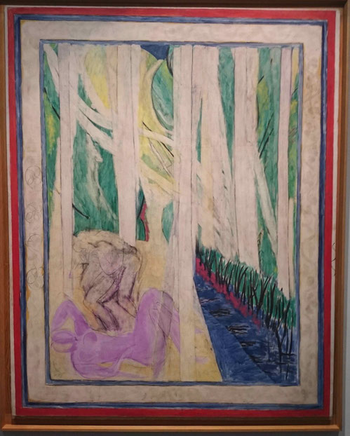 Matisse, Nymphe dans la forêt, 1935-1942/43, 245 x195.