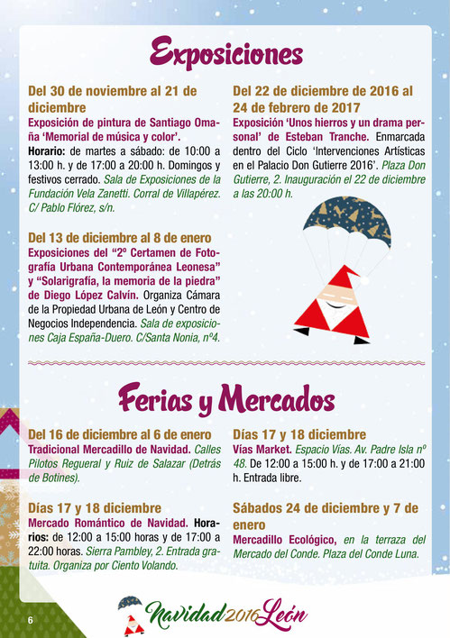 Navidad en León Ferias y Mercados