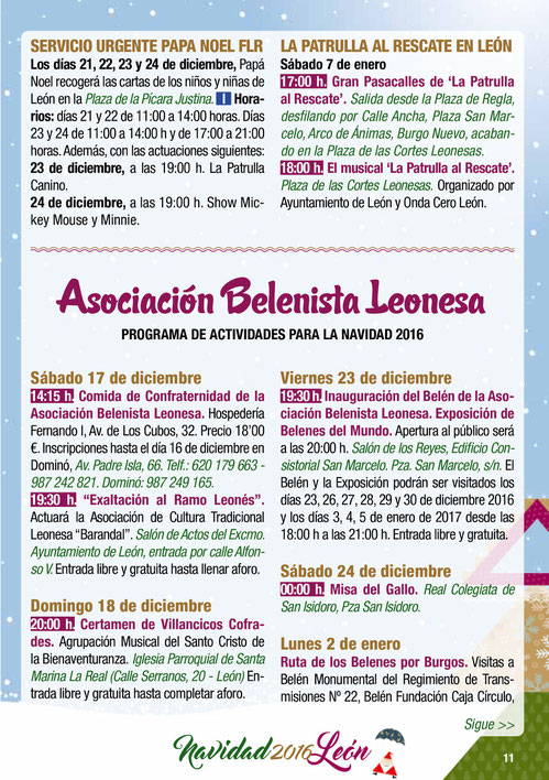 Navidad en León Ferias y Mercados