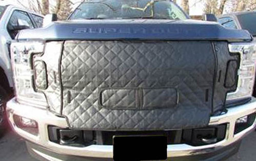 With Camera Hole 2017 2018 F250 Bug Screen Winter Front Grill