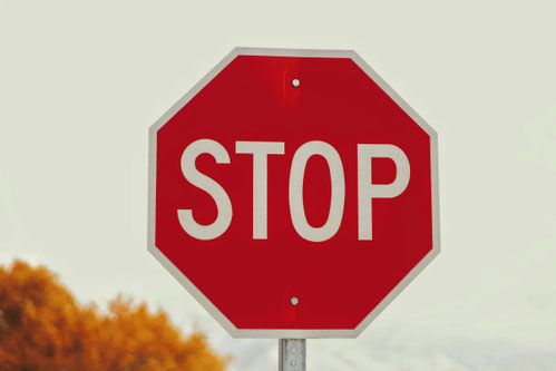 Rotes Stoppschild