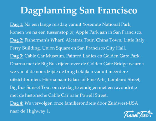 Dagplanning San Francisco