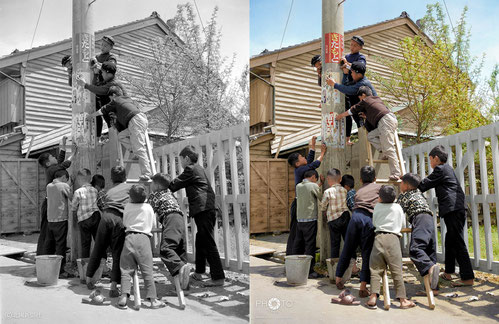 1963（昭和38）年5月3日、金沢市金石町