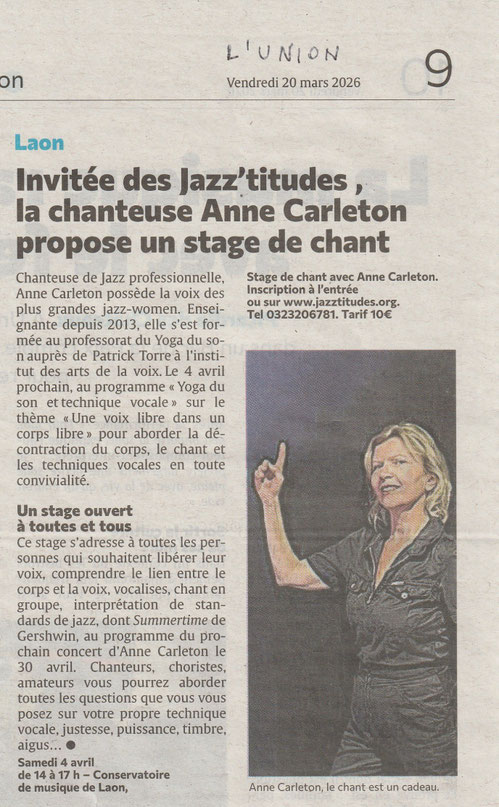 L Union 20 mars 2026