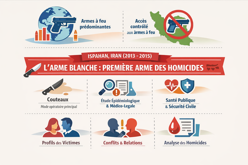 Couteaux : la première arme des homicides