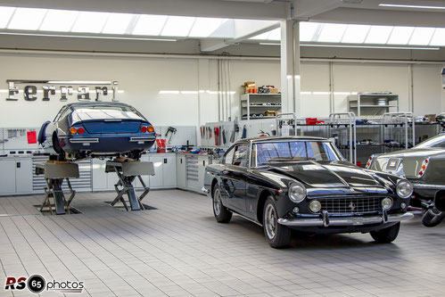 Ferrari 365 Daytona - Ferrari 250 GTE - Niki Hasler AG - Official Ferrari Dealer Basel