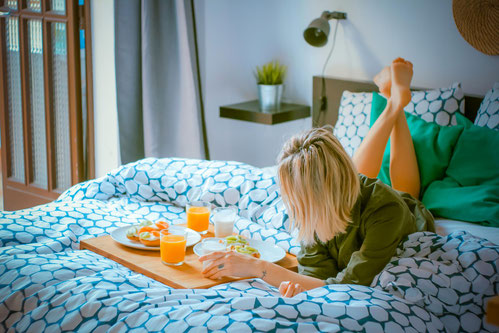 Frühstück im Bett
