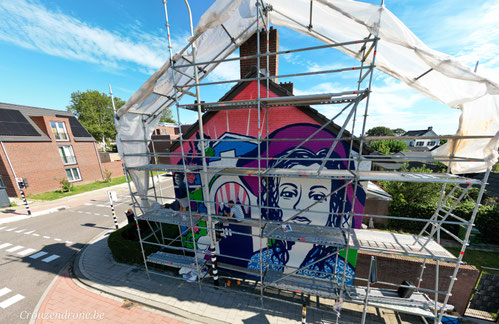 Daniël Heynen - Wonen Zuid Mural