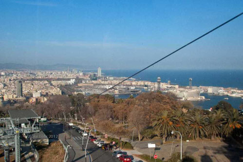 Seilbahn auf den Montjuic