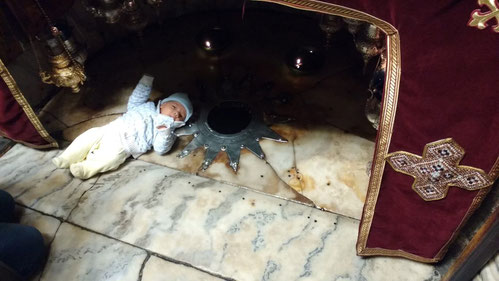 Where baby Jesus was born - Dante Harker