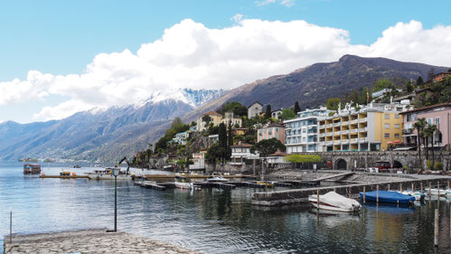 Bild: Blick auf Ascona am Lago Maggiore