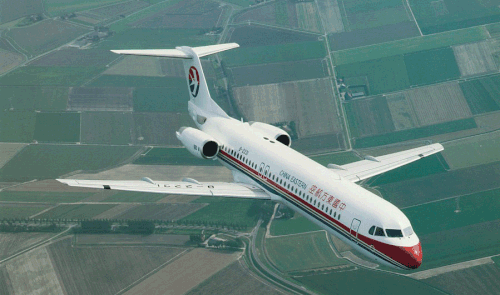 Zehn Fokker 100 setzten China Eastern Airlines ein/Courtesy: Fokker