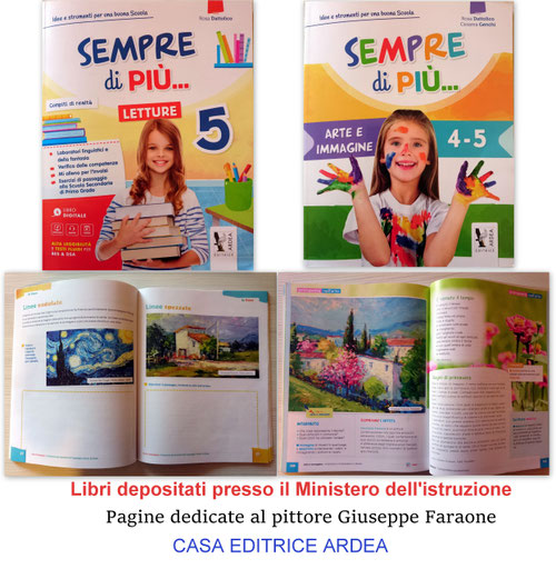 pittore giuseppe faraone nei libri di testo scuole elementari