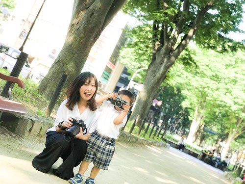 宮城仙台 秋田大館 出張写真撮影 スタジオのない写真館 女性カメラマン小畑トモコ PhotoLabo+P フォトラボプラスP 家族写真