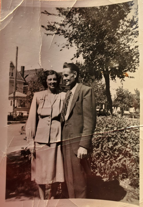 Nostalgia here: my parents possibly just before they got married.  My cousin found the photo in some of her Mom's (my aunt) pictures and gifted me with it just before we all had to stay home.