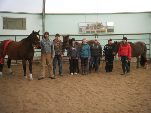 First Aid Course at Spruce Row Stables, Leoville