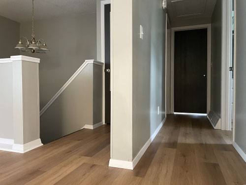 Hallway from Living Room to Bedrooms