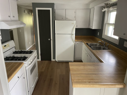 Kitchen view from Dining Room