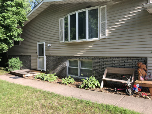 Front view from Driveway
