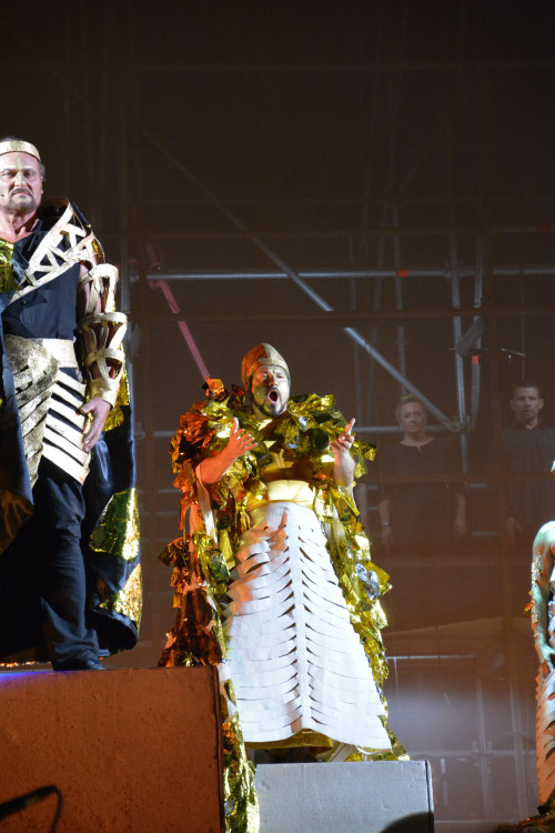 Walter Fraccaro and Carlo Colombarain Aida at Arena Pula