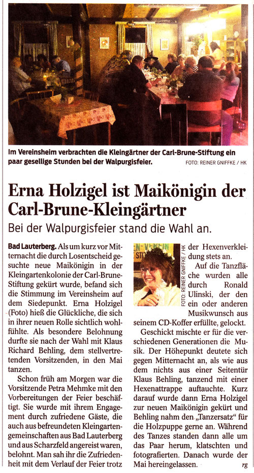 Walpurgisfeier 2019 (Harz Kurier)