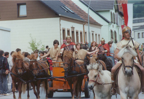 Historischer Festzug am 31. August 1980