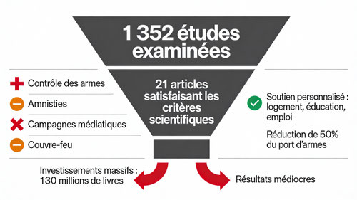 Pourquoi les politiques anti-couteaux échouent - structure des défaillances et solutions basées sur les preuves
