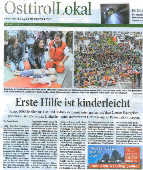 Bericht TT OsttirolLokal 25.05.2016