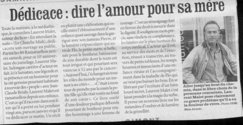 article La Dépêche M.A.