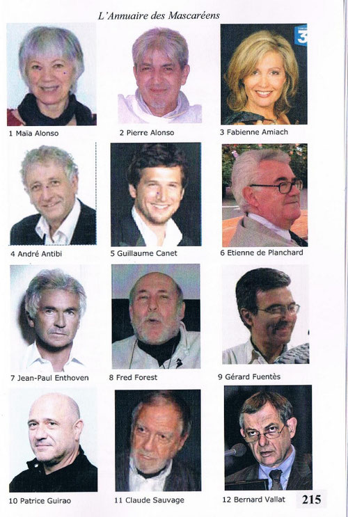 Annuaire de Mascara 2014