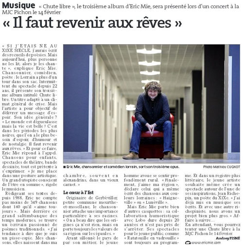Est Républicain 2 Février 2014