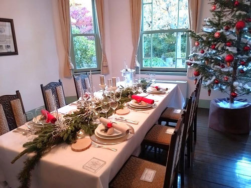 西洋館の装飾(2024年の写真)