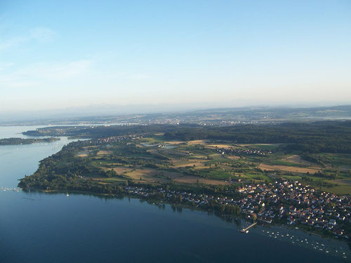 Dingelsdorf aus der Luft