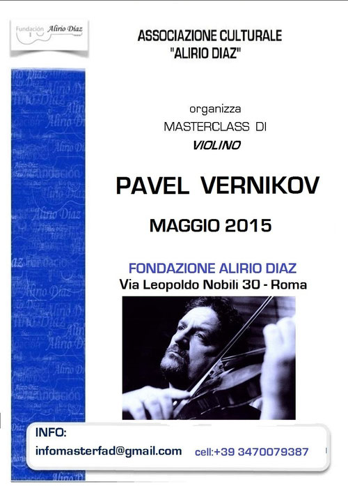 pavel vernikov masterclass in Rome