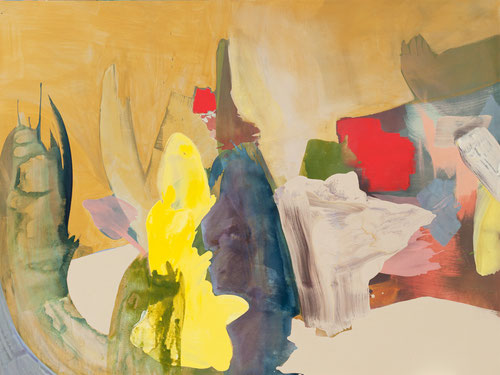 "Verdikt" 200 x 270 Mischtechnik auf Leinwand 2014