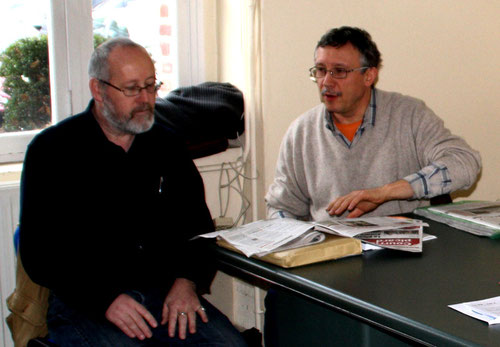 Jacques Dulphy et Jean-Luc Vigneux, les fondateurs de "Ch Lanchron"