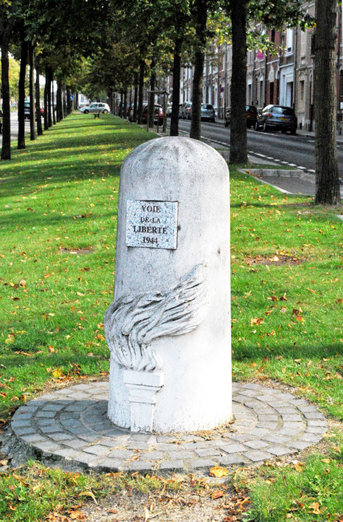 Borne: Voie de la Liberté- Rond-point de la route de Rouen à Amiens