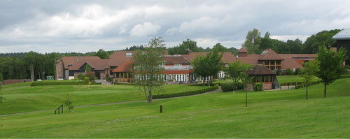 Die herrliche Golfanlage vom GC Old Thorns in Liphook