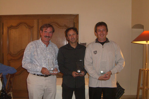 Agostini, Staudt, Lieners, (vlnr)