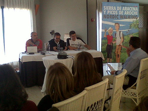 Curso para hoteleros en Punta Umbría, José Manuel, Manolo y José Antonio