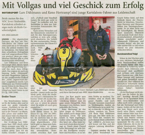 Nordwestzeitung vom 24.09.2013