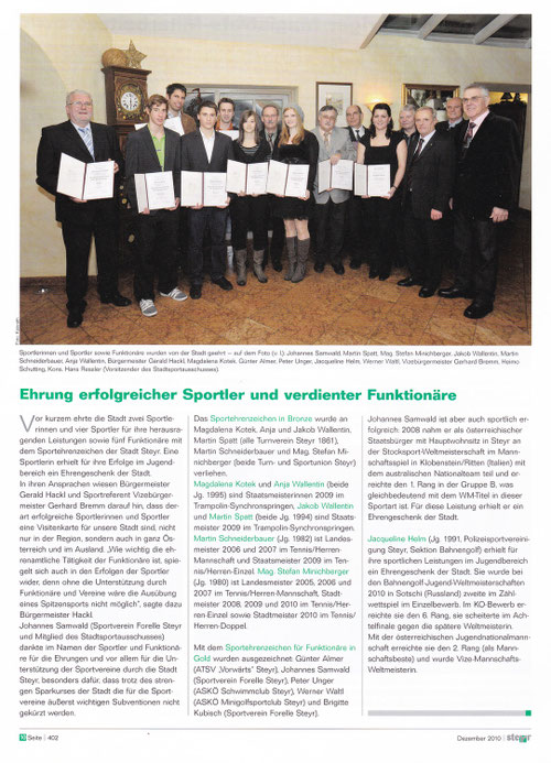 Steyrer Amtsblatt 12-2010