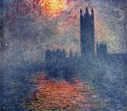 Claude Monet, Londres Le Parlament.1904