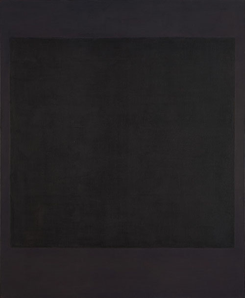 Mark Rothko N.I(1964)Pintor y grabador nacido en Letonia desarrolló su carrera en Estados Unidos.Participa de una experiencia mística que envuelve su pintura.Al final de su vida, de tonalidades oscuras para la Capilla Houston,espacio de meditación con 14 