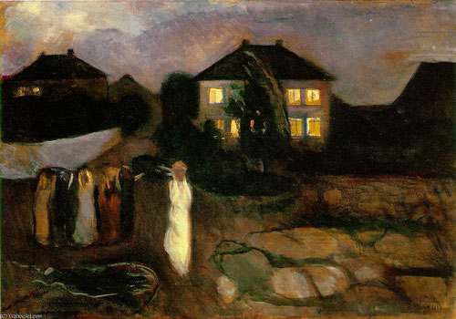 La tormenta 1893.Óleo sobre lienzo.91x130cm.Museum of Modern Art,Nueva York.