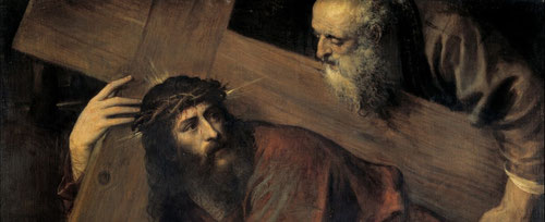 Tiziano, Jesus con la cruz a cuestas.