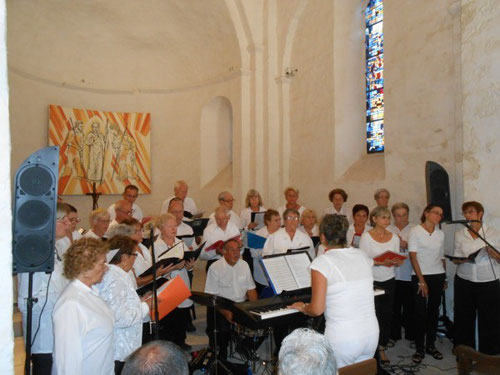 LES JOURNEES EUROPEENNES A NAVES (ARDECHE) le 15 SEPTEMBRE 2013 AVEC NOS AMIS CHORISTES DE MONS