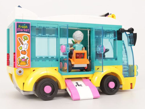 Die Besonderheit: Im Lego-Paket 41759 ist ein zusätzlicher Elektromobil für Stanley enthalten.
