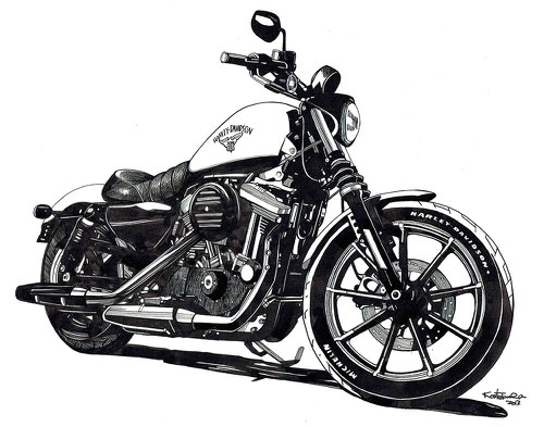 Art of Harley-Davidson-IRON883